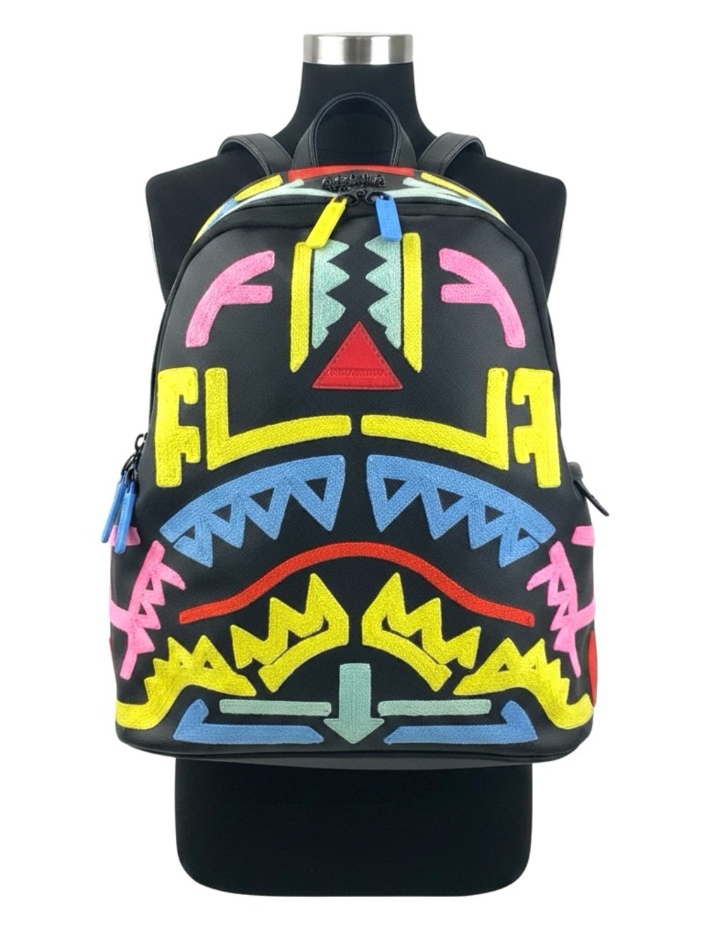 Sprayground A.i.4 Path To The Future Savage Backpack Black Embroidered Retired